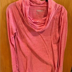 Reebok Rose Long Sleeve Cowl Neck Top
